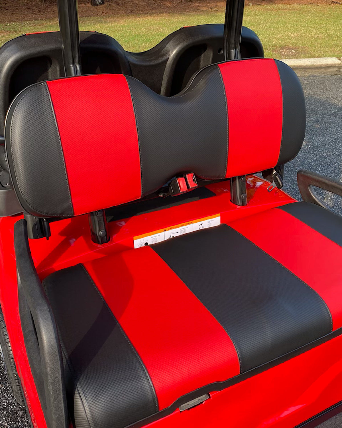 FRONT SEAT COVER ONLY STAPLE ON  SEAT COVERS--VARIOUS COLORS AND CARTS