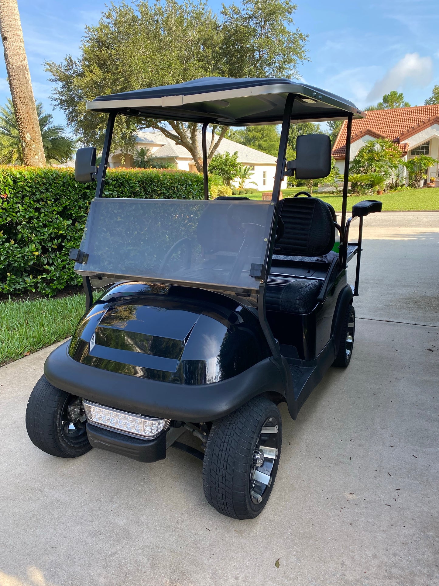 80” Golf Cart Roof Rear Struts Included