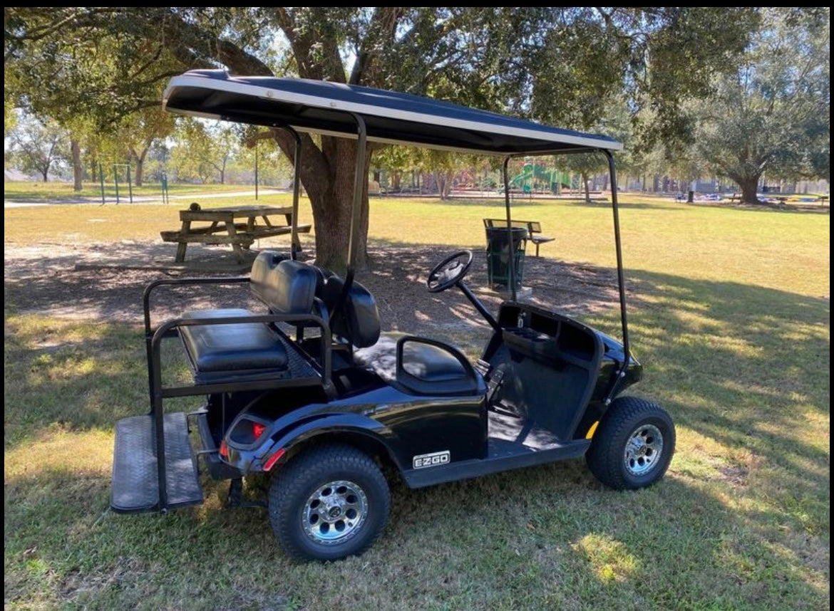 80” Golf Cart Roof Rear Struts Included